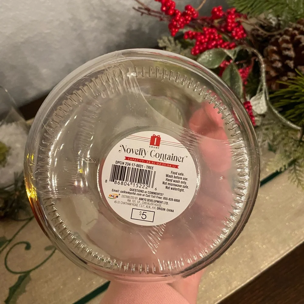 Target Bullseye 2023 Retired Christmas Tree Jar NWT